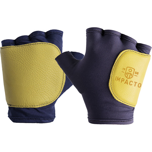 Palm and Side Impact Glove Liner-Right, X-Small, Grain Leather Palm, Slip-On Cuff Trail Hammer and Bolt