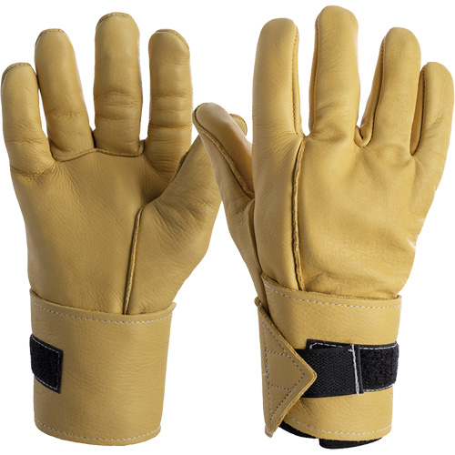 Gants antivibrations Air Glove, Taille T-petit, Paume Cuir fleur Trail Hammer and Bolt
