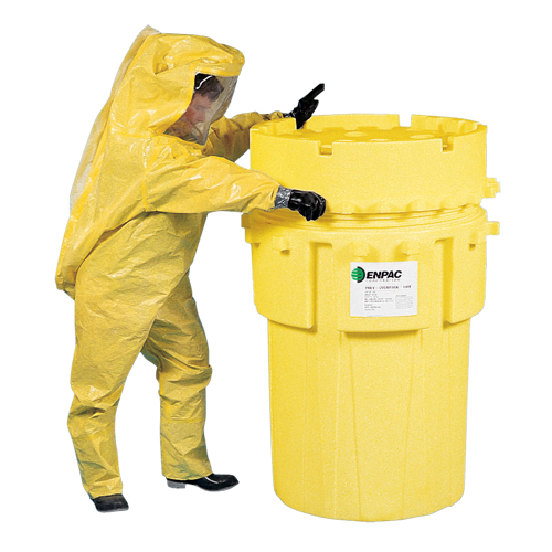 Poly-Overpack&reg; 180T Overpack Drum, Stationary Trail Hammer and Bolt