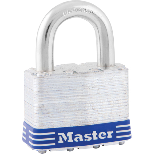 Padlocks, Keyed Alike, Laminated Steel, 2" Width Trail Hammer and Bolt