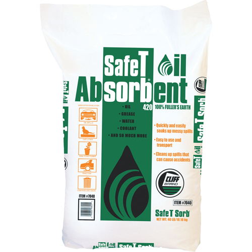 Safe T Sorb&reg; Premium Oil Absorbent Trail Hammer and Bolt