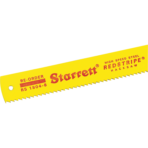 Restripe&reg; Power Hacksaw Blades, 12" L, 10 TPI Trail Hammer and Bolt
