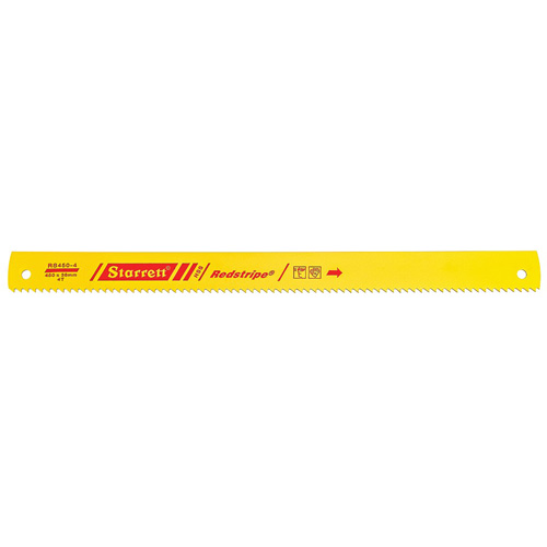 Restripe&reg; Power Hacksaw Blade, High Speed Steel, 18" L Trail Hammer and Bolt