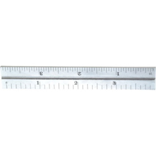 Junior Combination Squares, 4" L, 8/100" Graduations, Steel, Satin Trail Hammer and Bolt