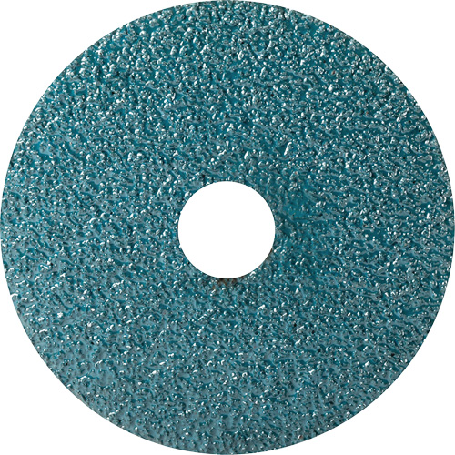 Disque en fibre pour meulage agressif Blue Line, Zirconium, 24, 7" Dia x 7/8" Arbre Trail Hammer and Bolt