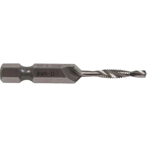 Foret/taraud, #6, Acier rapide Trail Hammer and Bolt