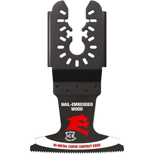 Demo Demon 2-1/2" Universal Fit Bi-Metal Oscillating Blades for Nail-Embedded Wood Trail Hammer and Bolt