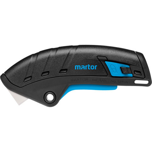 Secupro Merak Retractable Safety Knife, 9 mm, Ceramic, Heavy-Duty, Plastic Handle Trail Hammer and Bolt