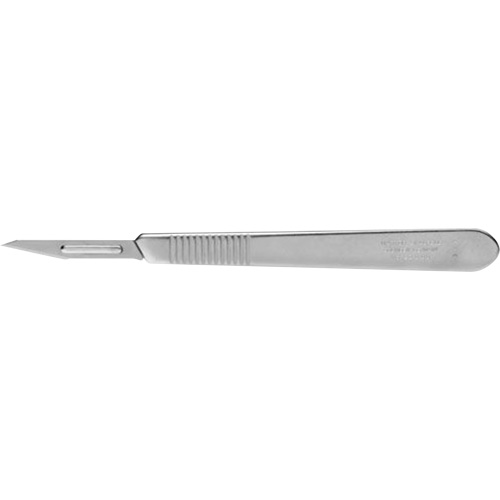 Petit scalpel GRAFIX avec pointe pro&eacute;minente, Lame M&eacute;tal Trail Hammer and Bolt