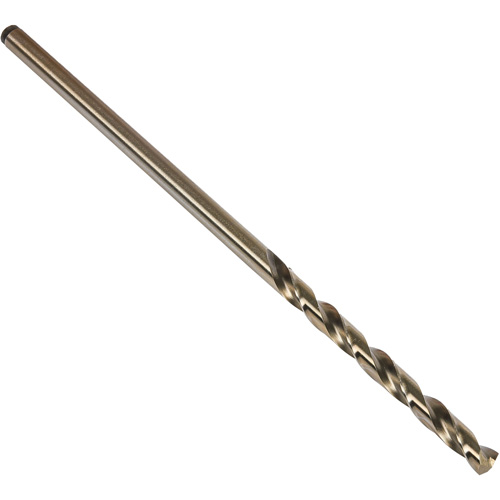 Foret tr&egrave;s allong&eacute; a&eacute;ronautique, #3, Acier rapide au cobalt, Cannelure 2-1/2", Pointe de 135° Trail Hammer and Bolt