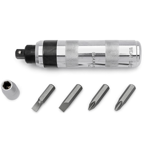 Jeu de tournevis &agrave; chocs 6 mcx Trail Hammer and Bolt