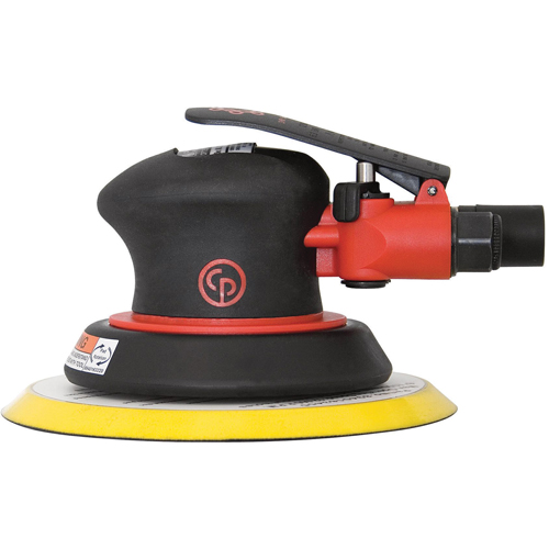 Ponceuses orbitales sans aspirateur, Dia 5", Entr&eacute;e 1/4" NPT, 12 000 Tr/min Trail Hammer and Bolt