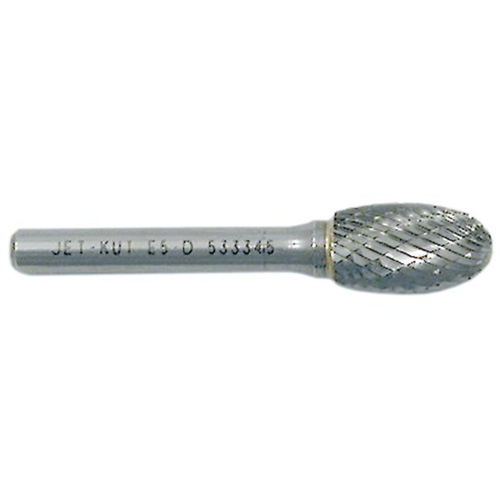 Fraise rotative de forme ovale, 1/2" dia., 1/4" Tige, 7/8" Prof. de la coupe Trail Hammer and Bolt