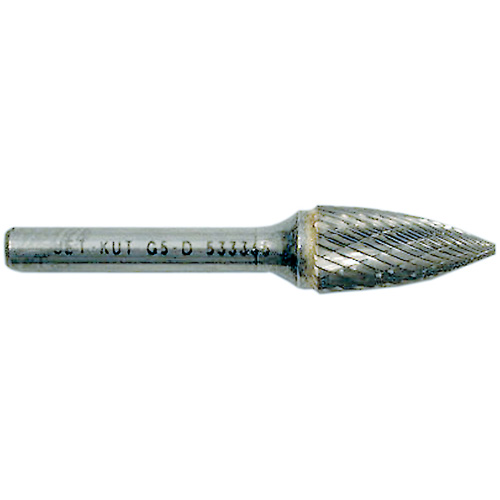 Fraise en forme darbre, 1/4" dia., 1/4" Tige, 5/8" Prof. de la coupe Trail Hammer and Bolt