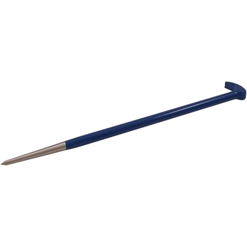 Rolling Head Pry Bar, 9/16" W x 15-1/4" L Trail Hammer and Bolt