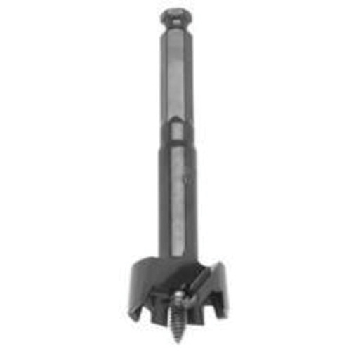 Foret standard &agrave; alimentation automatique, 1-1/4", Longeur de 6", Tige 7/16" hexagonal Trail Hammer and Bolt