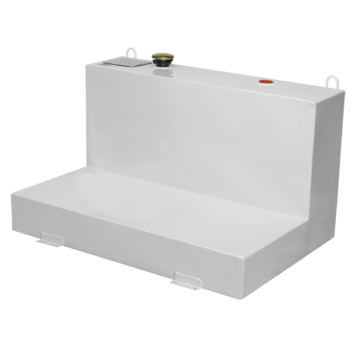 Steel Fuel Transfer Tank, Steel, 85 gal. Capacity, White Trail Hammer and Bolt