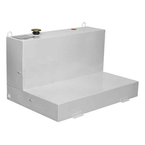 Steel Fuel Transfer Tank, Steel, 85 gal. Capacity, White Trail Hammer and Bolt