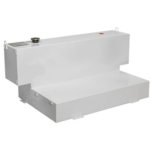 Steel Fuel Transfer Tank, Steel, 100 Gal. Capacity, White Trail Hammer and Bolt