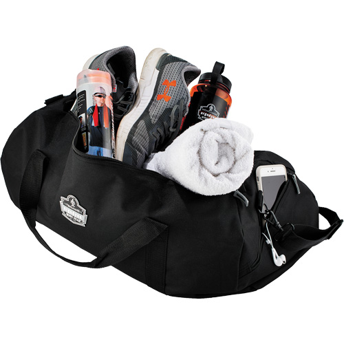 Sac polochon 5020 Arsenal, Polyester, 3 pochettes, Noir Trail Hammer and Bolt