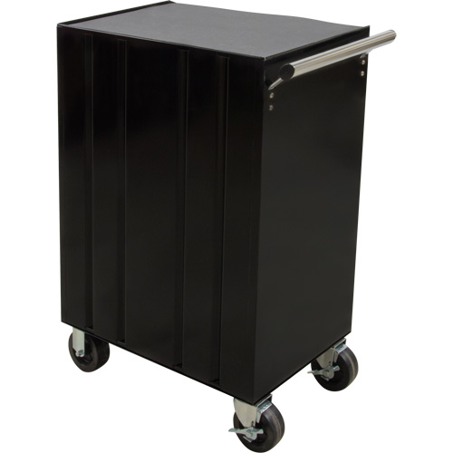 Industrial Tool Cart, 7 Drawers, 27" W x 18-3/4" D x 39" H, Black Trail Hammer and Bolt