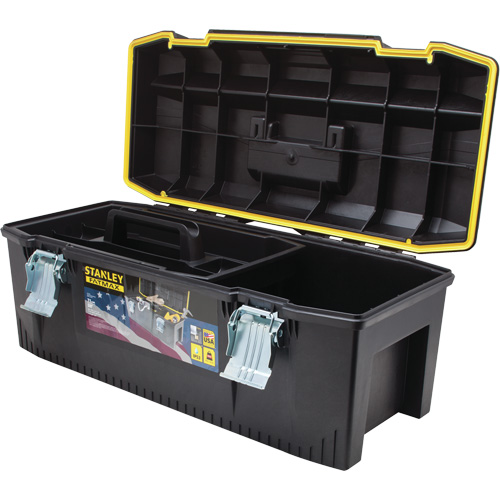 Coffre &agrave; outils en mousse structur&eacute;e FatMax, 28" la x 12-1/2" p x 11" h, Noir/Jaune Trail Hammer and Bolt