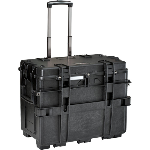Military Mobile Tool Chest With Drawers, 7 Drawers, 22-4/5" W x 15" D x 18" H, Black Trail Hammer and Bolt
