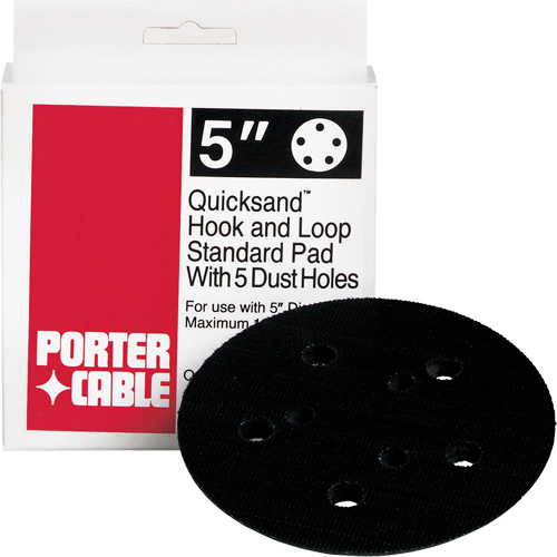 Patin de ponçage standard Quicksand, dia 5" Trail Hammer and Bolt