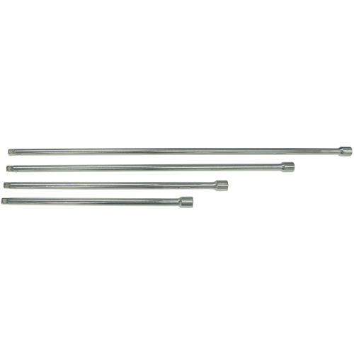SE12-4S Extension Bar Set, 1/2" Drive, Chrome Finish, 4 Pcs Trail Hammer and Bolt