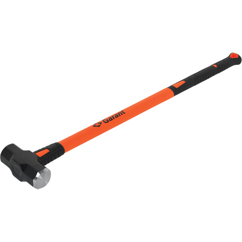 Double-Faced, Fiberglass Sledge Hammer, 6 lbs., 39", Fibreglass Handle Trail Hammer and Bolt