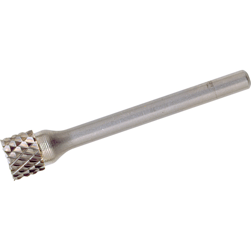 Fraises au carbure solide - Forme cylindrique avec extr&eacute;mit&eacute; de coupe CLEVELAND, SB-1, 1/4" Dia., 1/4" Tige, 5/8" Prof. de la coupe Trail Hammer and Bolt