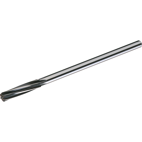 CLEVELAND Bright Finish Chucking Reamers, 13/16", Spiral Flute, High Speed Steel, Straight Shank Trail Hammer and Bolt
