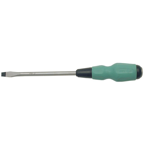 Tournevis &agrave; fente TORQUE DRIVE, Tige de #4, Ronde, 4" lo, Prise en Coussin&eacute;e Trail Hammer and Bolt