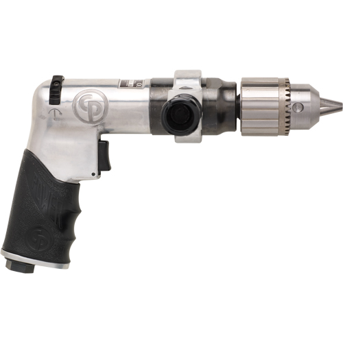 Drill, 31.78 CFM, 0.25 mm, 99 dBA, 1/2" Chuck Trail Hammer and Bolt
