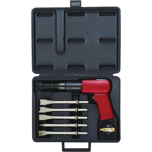 Ensemble de marteau pneumatique de s&eacute;rie lourde, 25 pi³/min, 1/4", 2300 coups/min, 3/4" x 3-1/2" (19 mm x 89 mm) Trail Hammer and Bolt