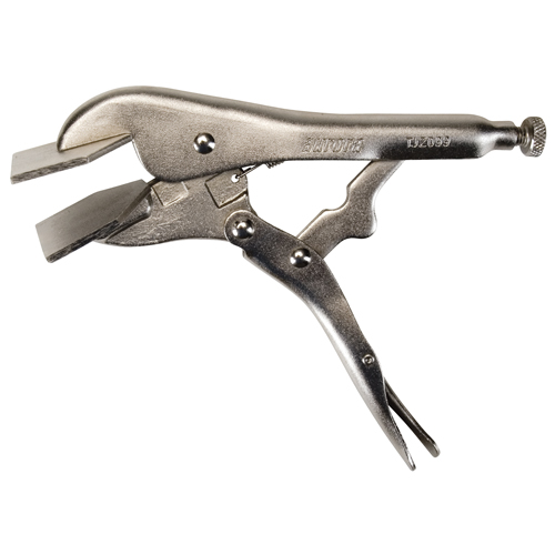 Pinces verrouillables pour feuille de m&eacute;tal, Longueur 8", Soudage Trail Hammer and Bolt
