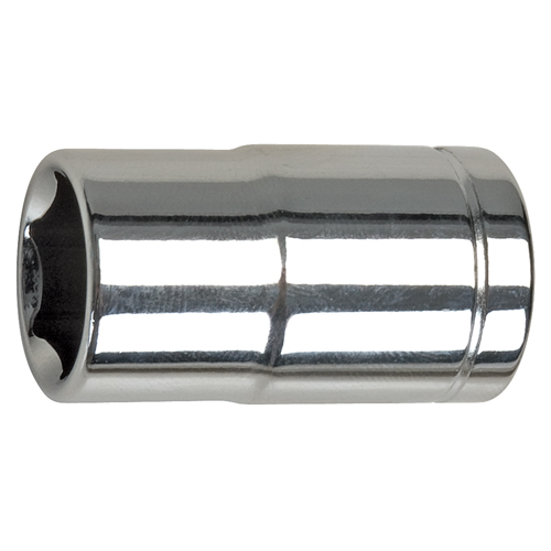 SAE Socket, 7/16", 3/8" Drive, 6 Points, Deep Trail Hammer and Bolt