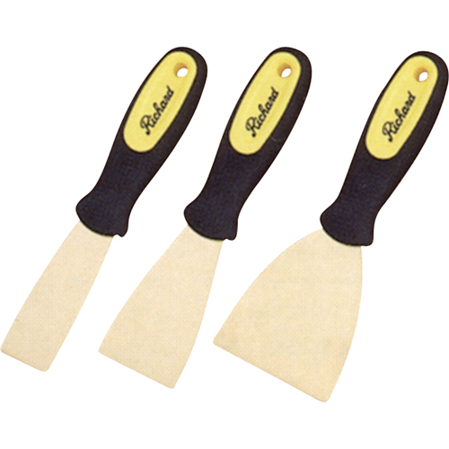 Couteaux rigides pour mastic, 2", Lame en Laiton Trail Hammer and Bolt