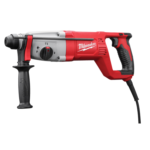 SDS Plus Rotary Hammer Kit, 0" - 2-1/2", 7 A, 0-5625 BPM, 0-1500 RPM, 1.8 ft.-lbs. Trail Hammer and Bolt