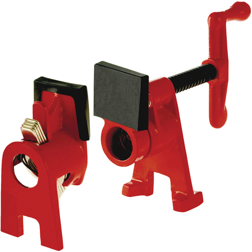 Pipe Clamps, H Style, 3/4" (19.05 mm) Dia. Trail Hammer and Bolt