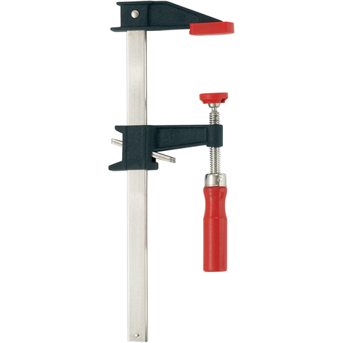 Clutch Style Bar Clamps, 12" (305 mm) Capacity, 5" (127 mm) Throat Depth Trail Hammer and Bolt