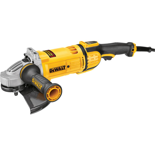 Grande meuleuse d'angle &agrave; palette No Lock-On, 9", 120 V, 15 A, 6500 Tr/min Trail Hammer and Bolt