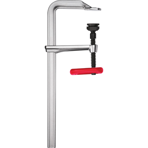Serre-joints &agrave; coulisse avec poign&eacute;e ergonomique pour service normal, 8" (203,2 mm), Force de serrage 2800 lb Trail Hammer and Bolt