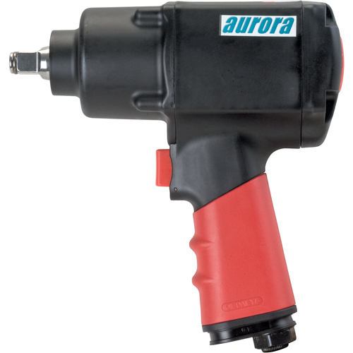 Heavy-Duty Composite Air Impact Wrench, 1/2" Drive, 1/4" NPT Air Inlet, 10000 No Load RPM Trail Hammer and Bolt