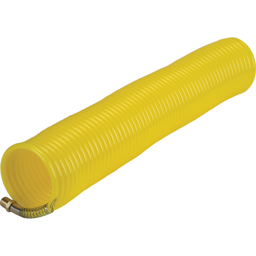Tuyaux &agrave; air auto r&eacute;tractables en nylon a/raccords, Air, 1/4" DI x 50' lo, Nylon, 200 psi &agrave; 23°C Trail Hammer and Bolt