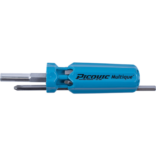Multique Multi-Bit Screwdrivers, 2-1/2" L Trail Hammer and Bolt