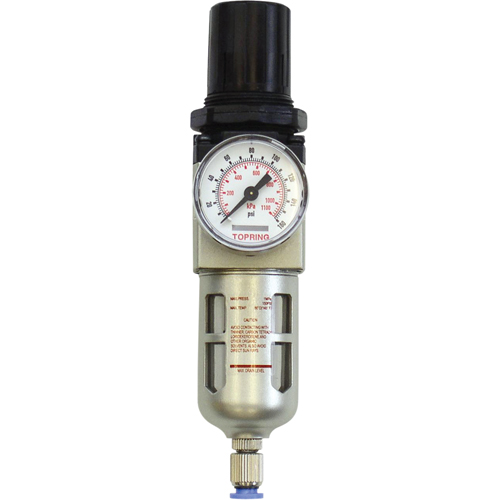 Filtreur/r&eacute;gulateur modulaire, 3/8" NPT, 150 psi, Capacit&eacute; de 1,6 oz liq. Trail Hammer and Bolt
