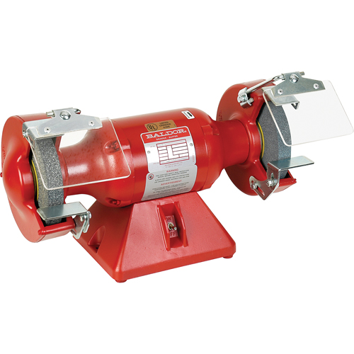 Meuleuse d'&eacute;tabli industrielle, Dia de roue 7", 0,5 CV, 3600 tr/min Trail Hammer and Bolt