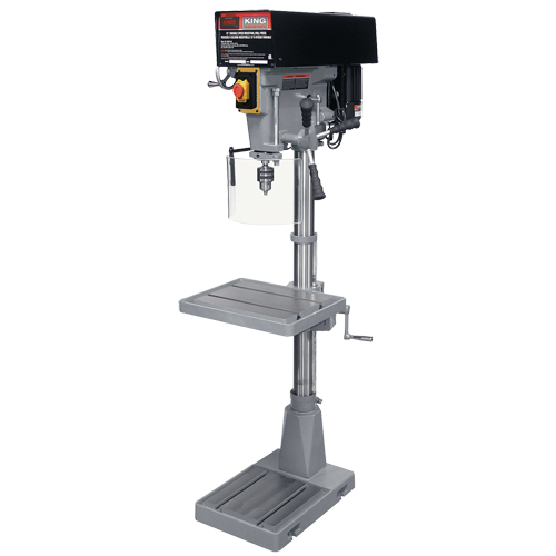 Floor Drill Presses, 15", 5/8" Chuck, 5000 RPM Trail Hammer and Bolt