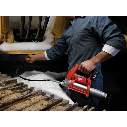 M12 Cordless Grease Gun (Tool Only), Lithium-Ion, 12 V Trail Hammer and Bolt